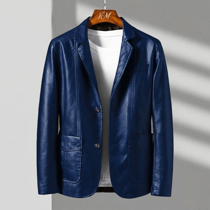 Theo – Leather Jacket for Men - Image 3