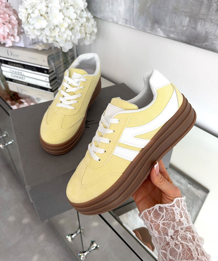 Sneaker Zante Gelb Ladypolitan ♡