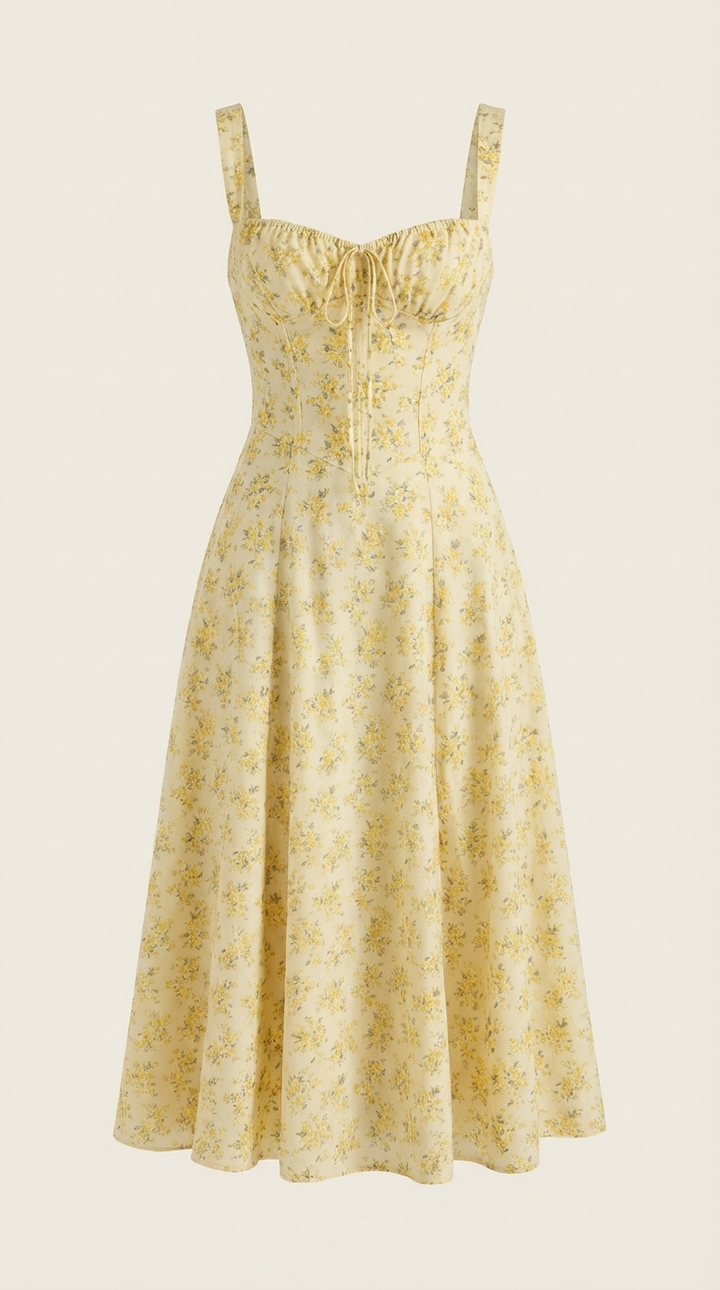 Julia Midi-Sommerkleid