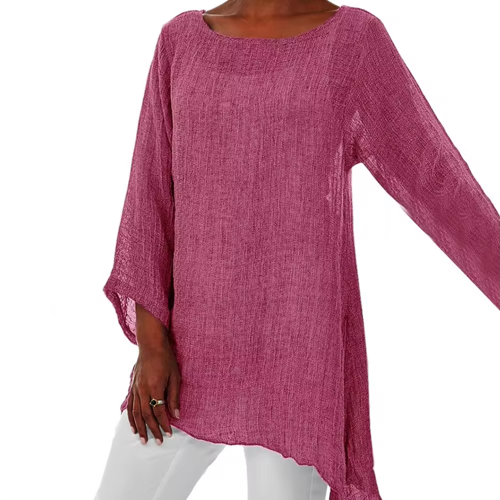 Jolina Luftiges Langarm-Oberteil | Übergangsjacke Damen S–3XL