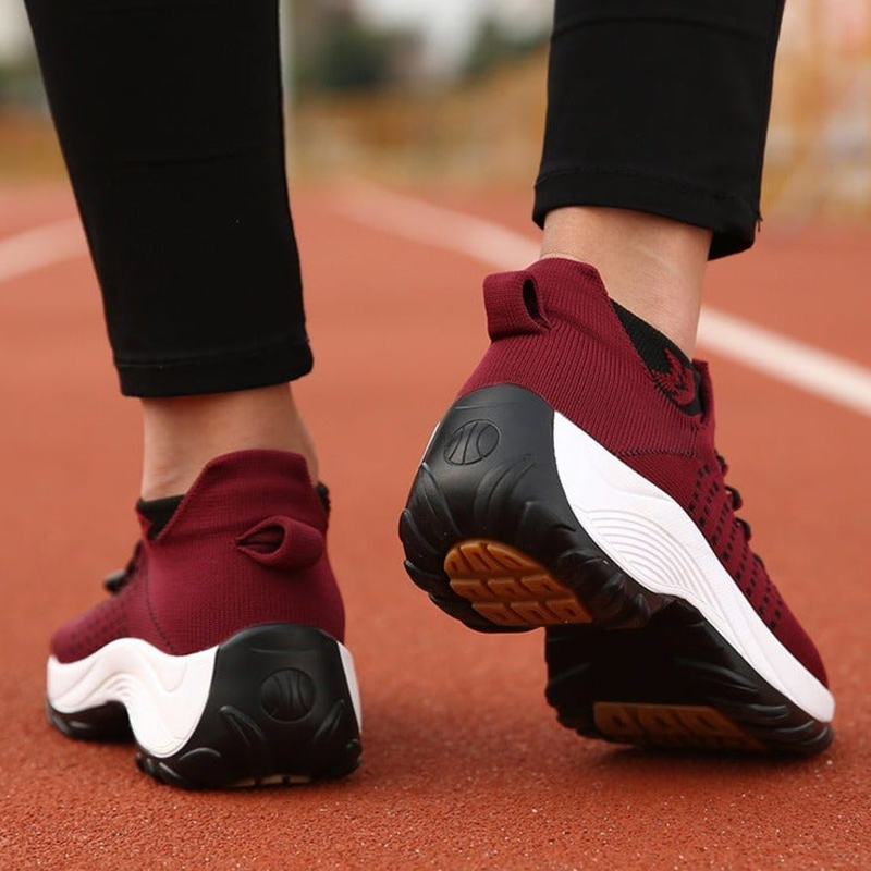 Orthopädische Damenschuhe mit breitem Leisten