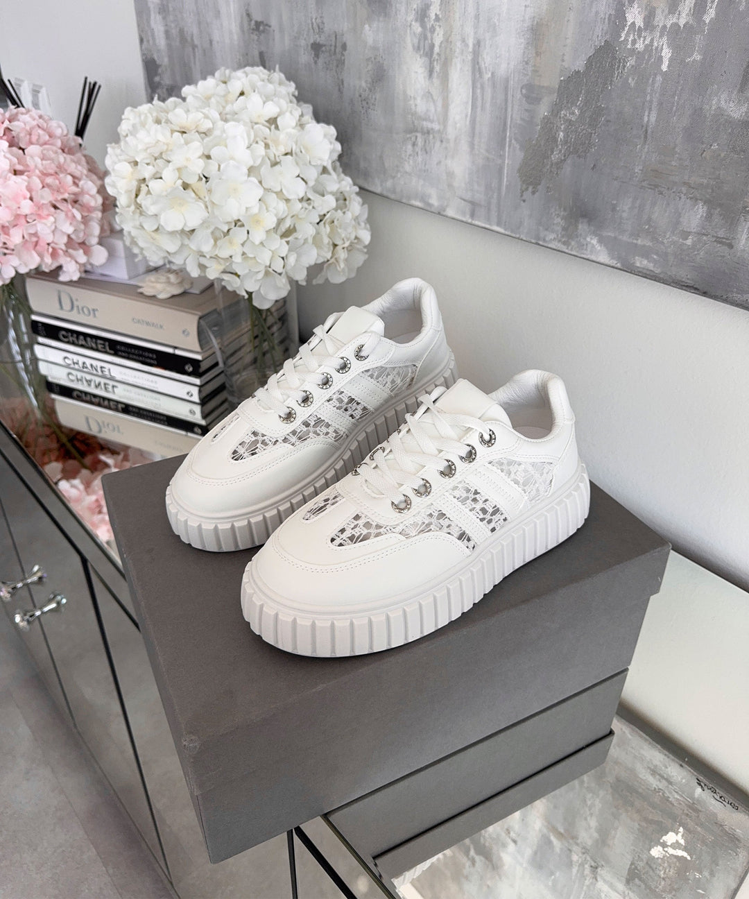 Sneaker Madeleine Weiß