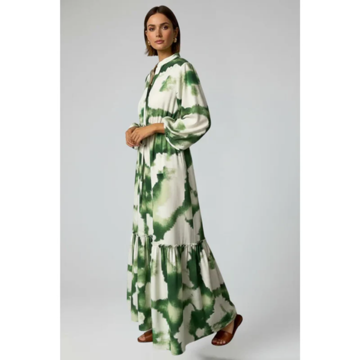 Sabina | Damen Maxikleid Sommer Urlaub Freizeit Modern