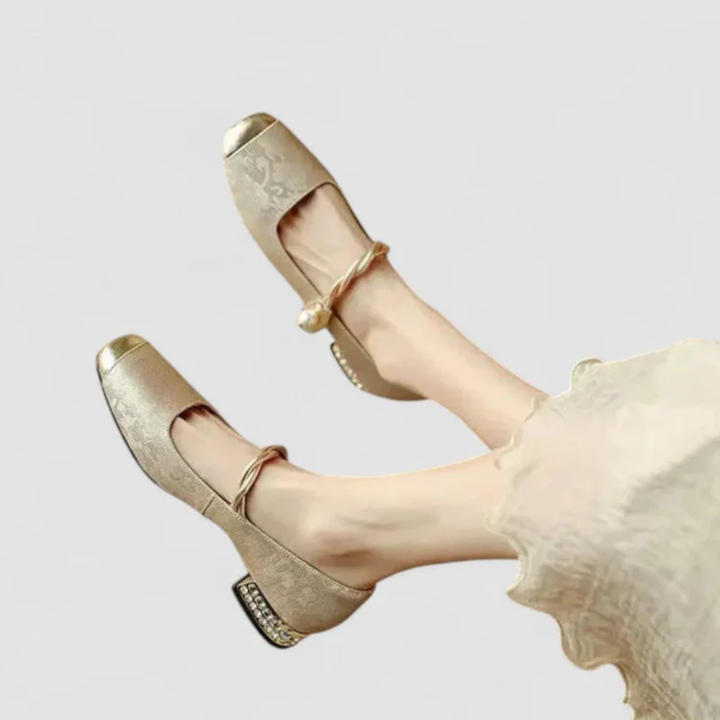 Sandra | Damen Sandalen Absatz für de Alltag