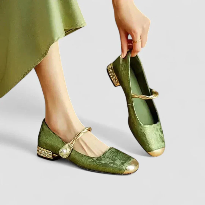 Sandra | Damen Sandalen Absatz für de Alltag