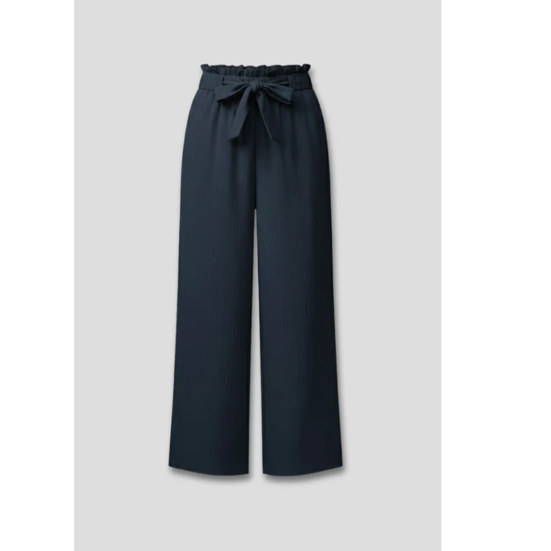 Luisa | Damen Palazzo Hose Mit Gürtel Für Alltag