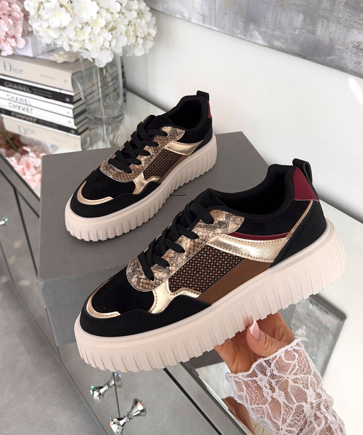 Sneaker Daria Schwarz Ladypolitan ♡
