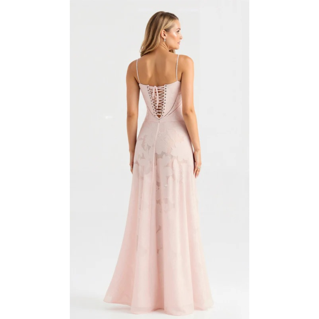 Sienna | Damen Maxi Kleid Für Hochzeitsgast Bustier Stil
