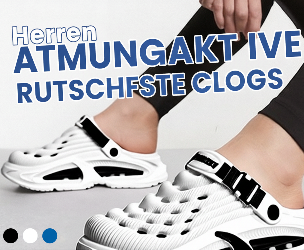 Herren-EVA-Clogs mit Fersenriemen