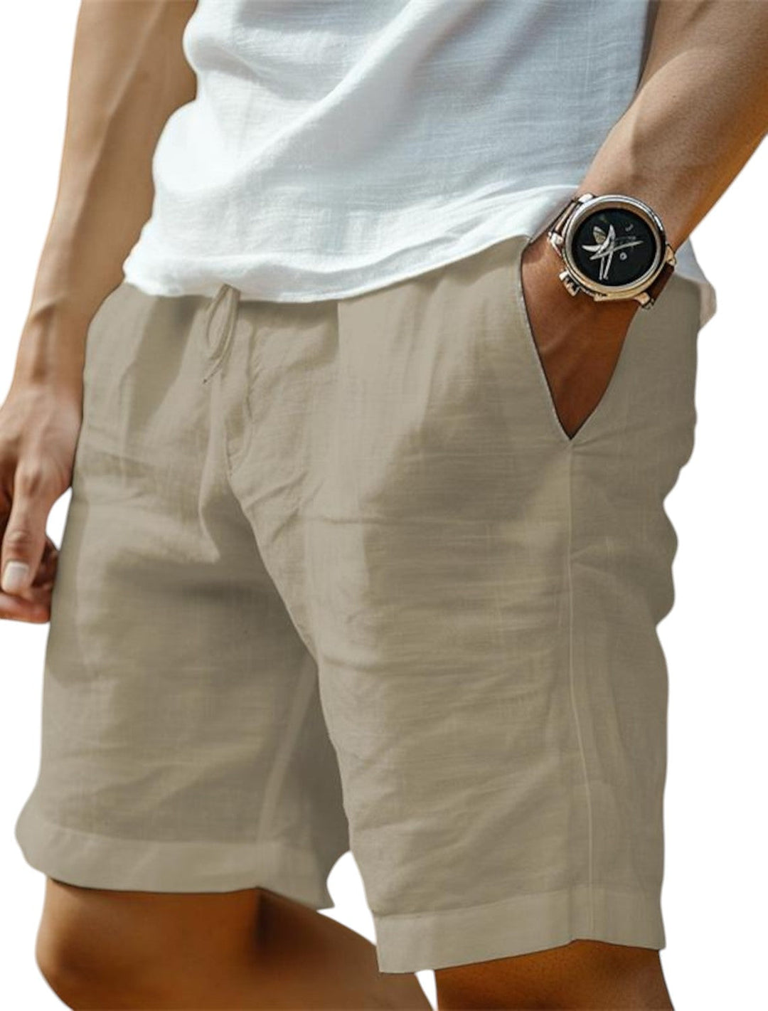 Malte | Herren Casual Shorts mit Lockere Passform und Kordelzug