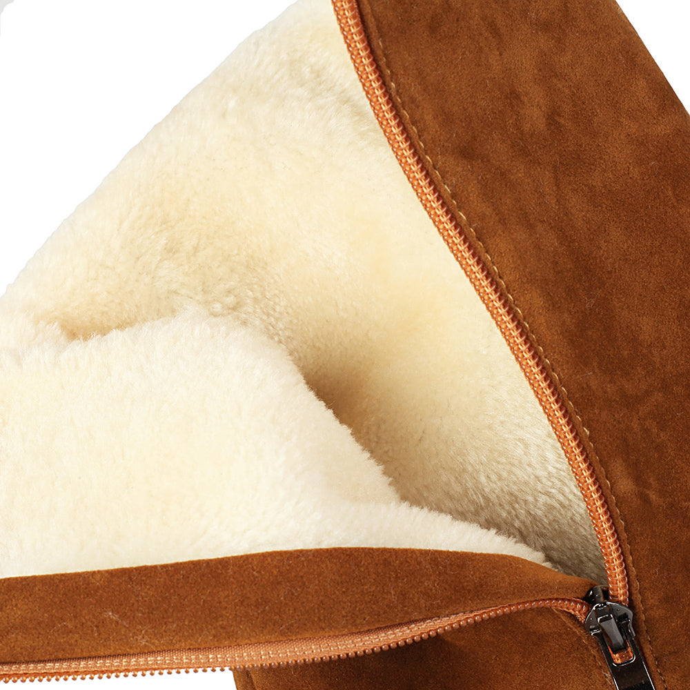 Stiefel für Damen mit Schnallendetail-Women Footwear-Alpenkind