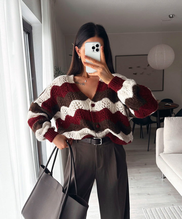 Cardigan Sana Weinrot Ladypolitan ♡