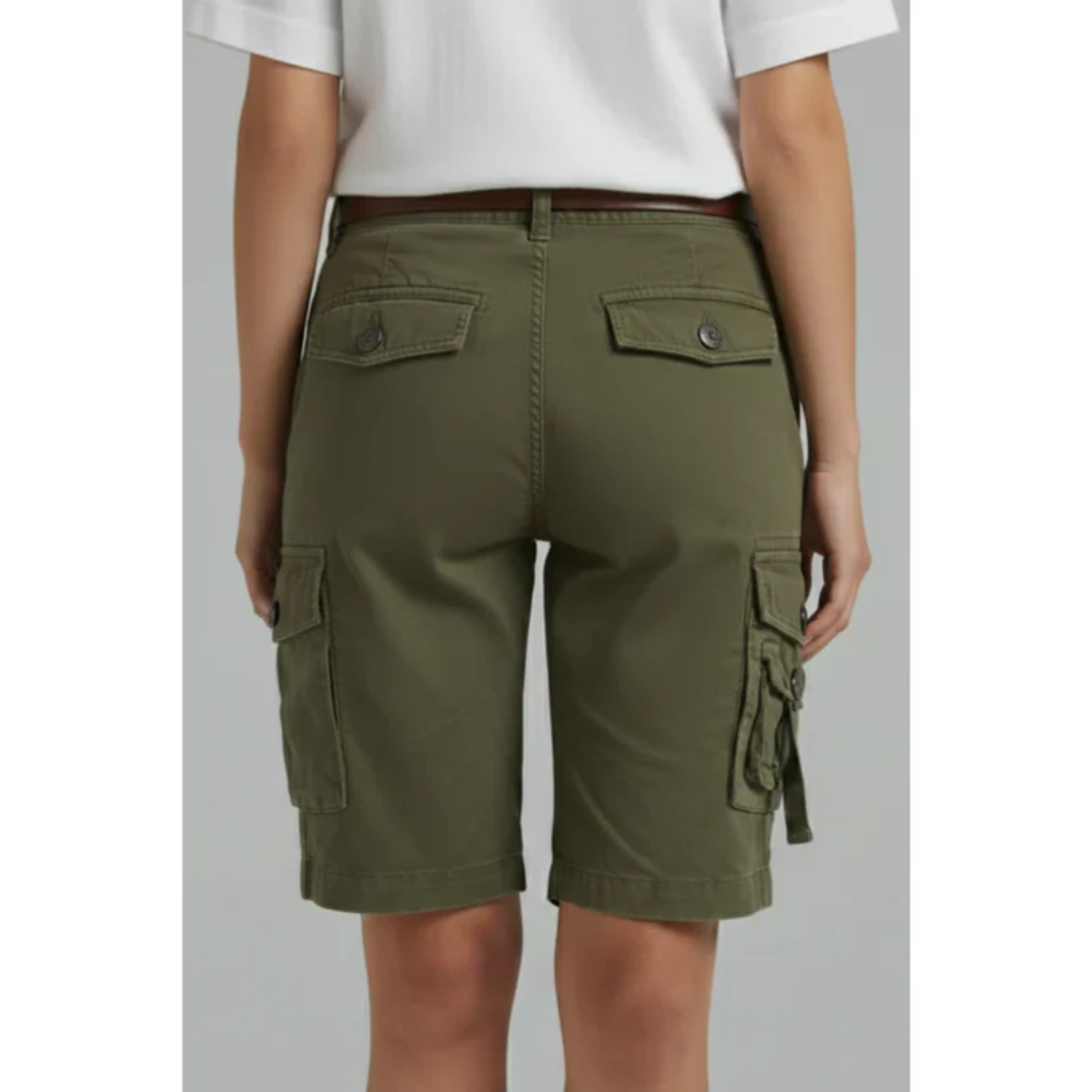 Tamina | Damen Cargo Shorts Mit Taschen Für Strand