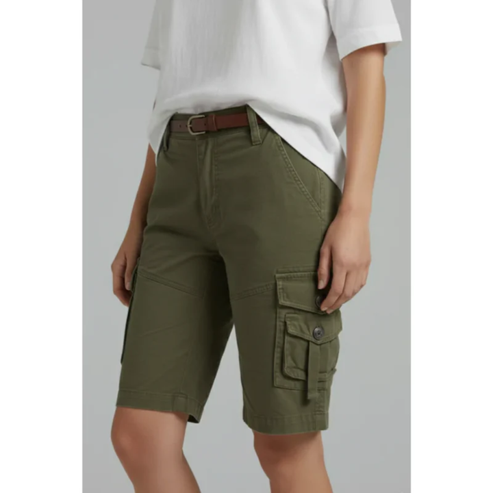 Tamina | Damen Cargo Shorts Mit Taschen Für Strand