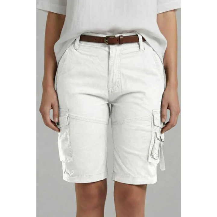 Tamina | Damen Cargo Shorts Mit Taschen Für Strand