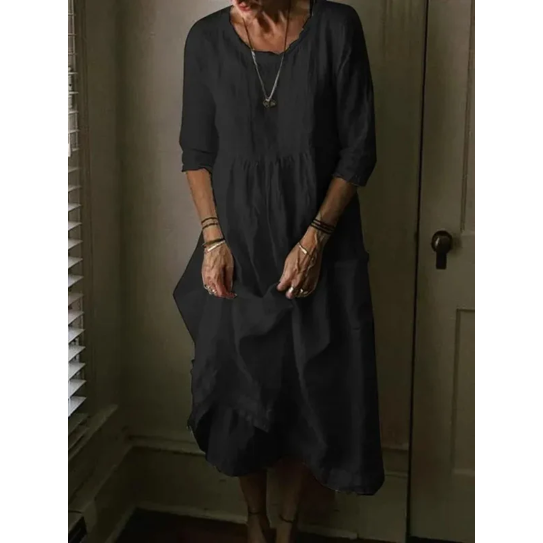 Tanja | Damen Sommer Abendkleid Midi