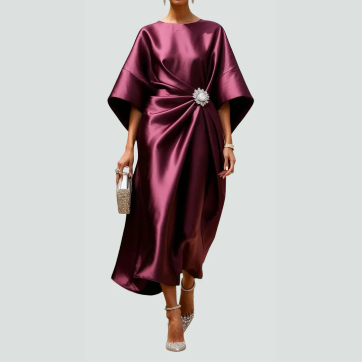 Tara | Damen Midikleid für Abend und Sommeranlässe