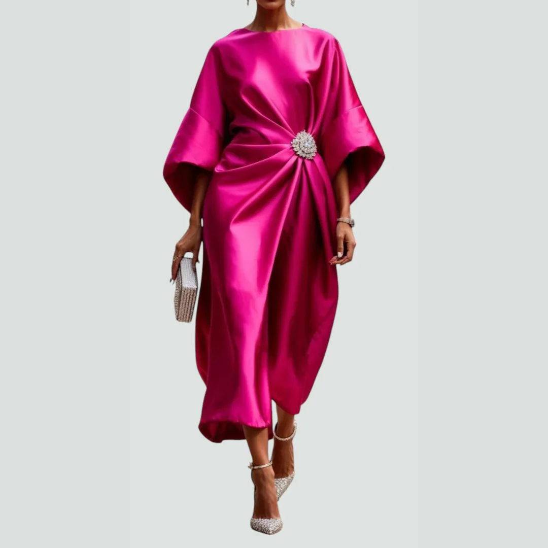 Tara | Damen Midikleid für Abend und Sommeranlässe