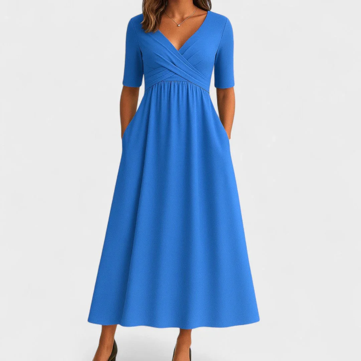 Tina | Damen Maxikleid Sommer leicht für warme Tage