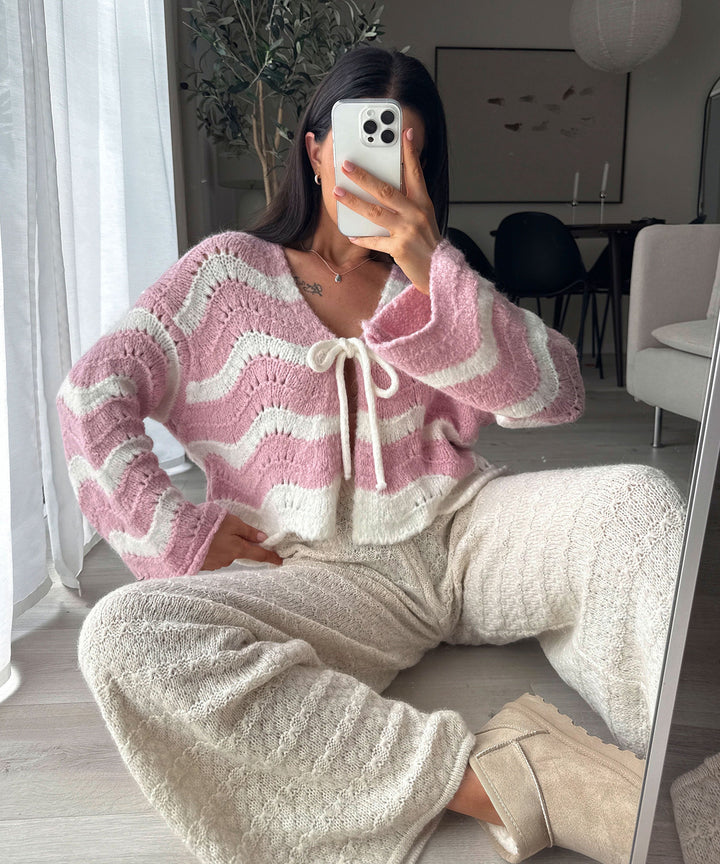 Strickjacke Leali Rosa Ladypolitan ♡