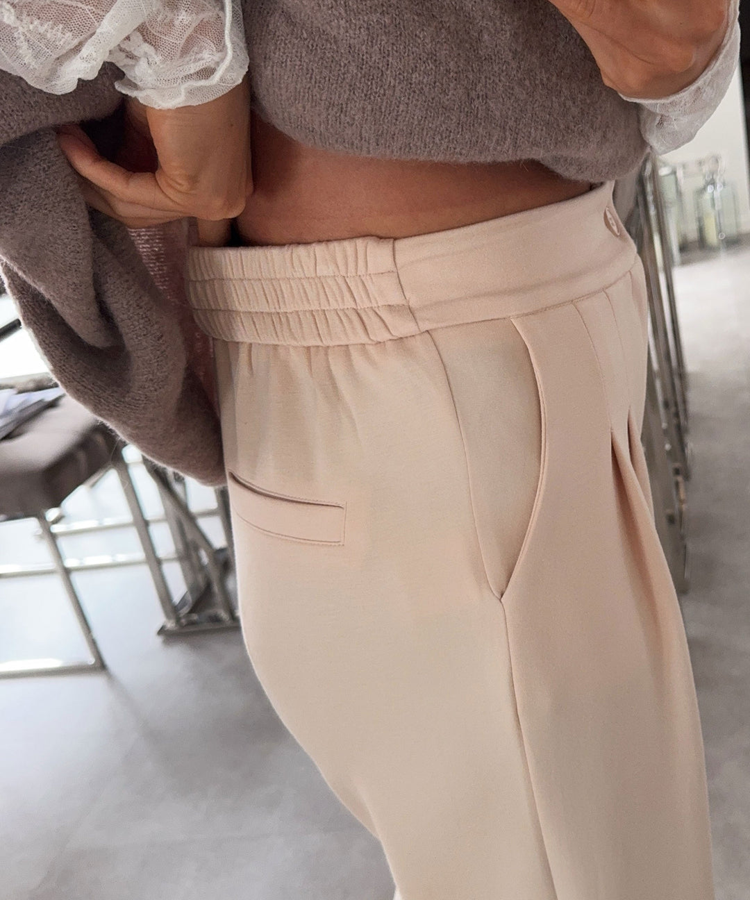 Anzughose Missy Beige Ladypolitan ♡