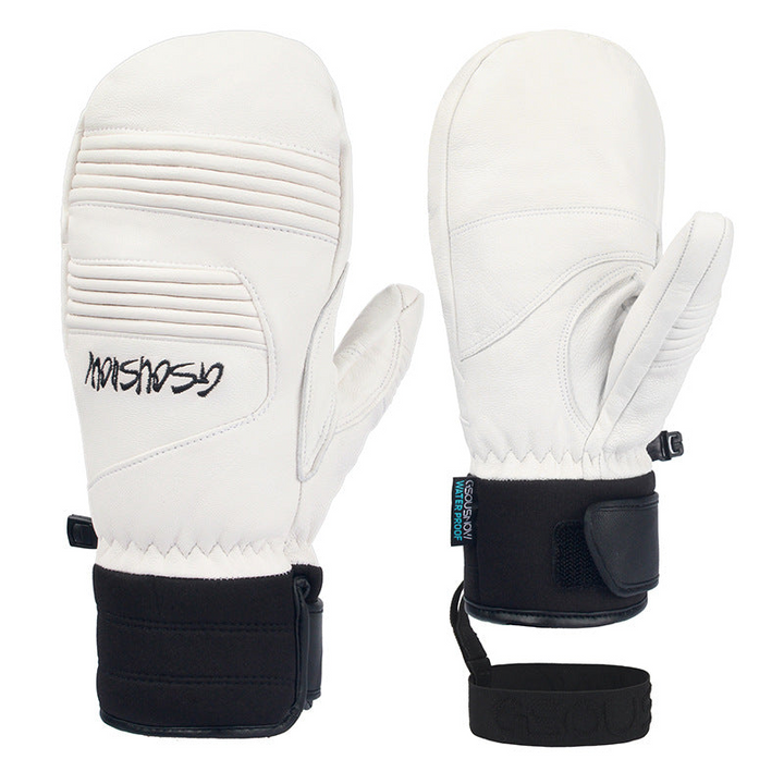 Unisex Fausthandschuhe mit Verstärkten Partien und Verstellbarem Handgelenkbereich-unisex-Alpenkind