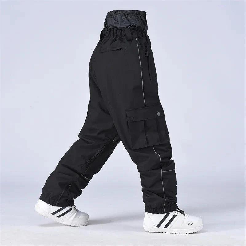 Unisex Hose mit verstellbarem Bund und Taschen-unisex-Alpenkind