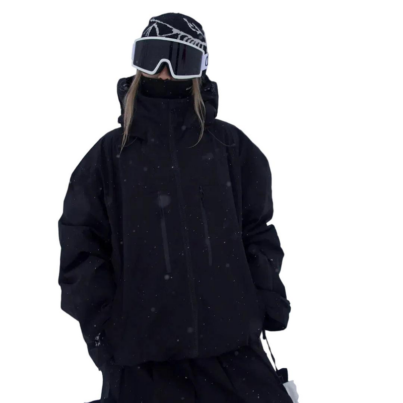 Unisex Schneejacke mit Kapuze-unisex-Alpenkind