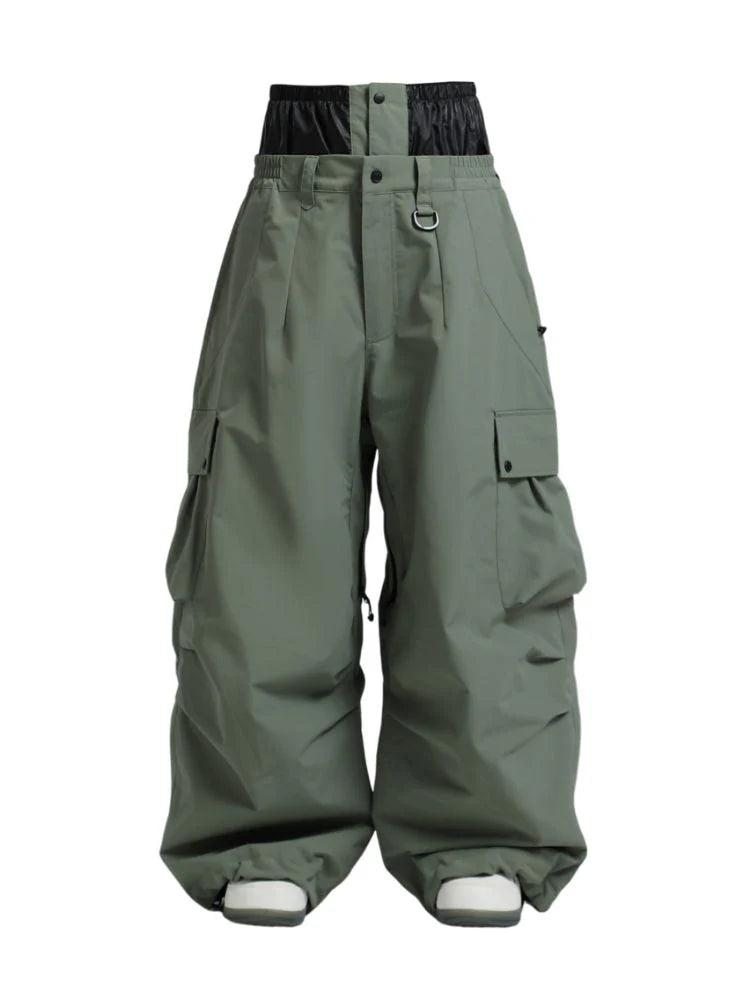 Unisex Snowboard Cargohose mit weitem Bein-unisex-Alpenkind