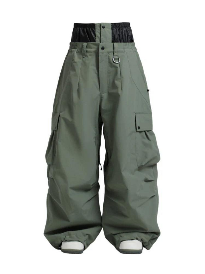 Unisex Snowboard Cargohose mit weitem Bein-unisex-Alpenkind
