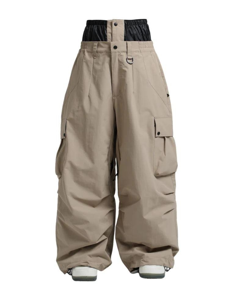 Unisex Snowboard Cargohose mit weitem Bein-unisex-Alpenkind