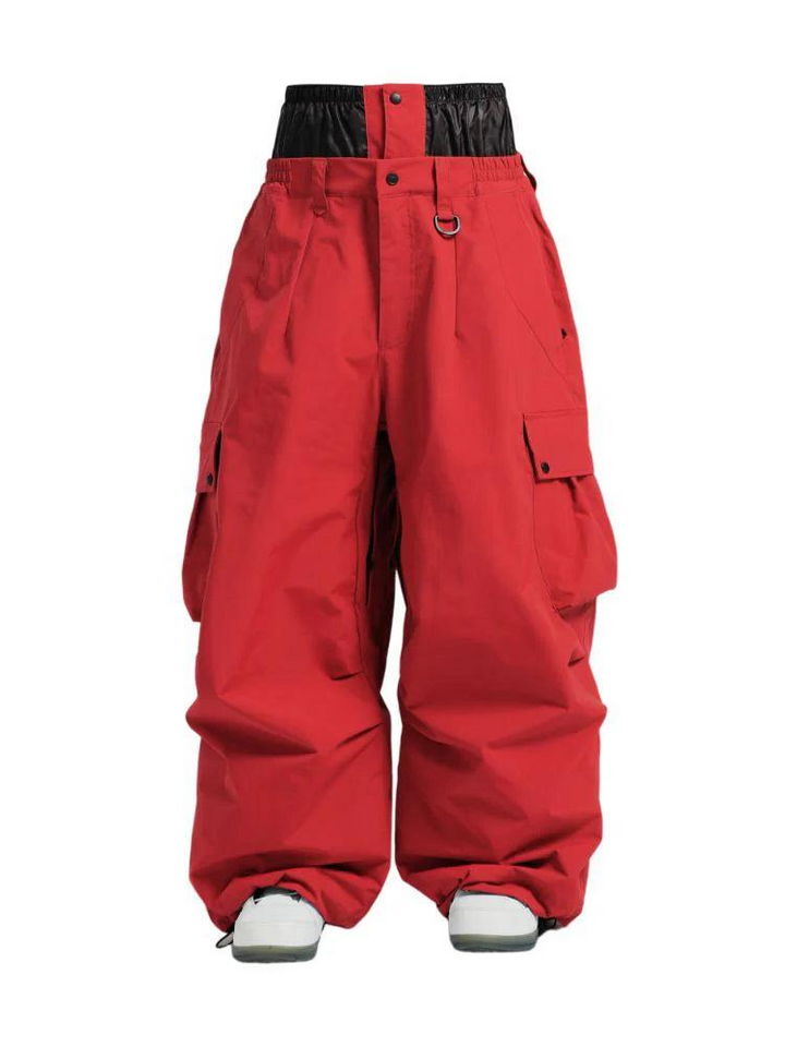 Unisex Snowboard Cargohose mit weitem Bein-unisex-Alpenkind