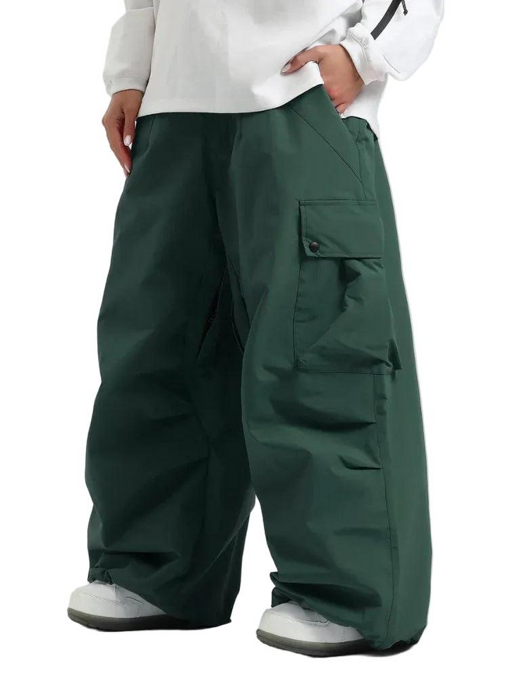 Unisex Snowboard Cargohose mit weitem Bein-unisex-Alpenkind