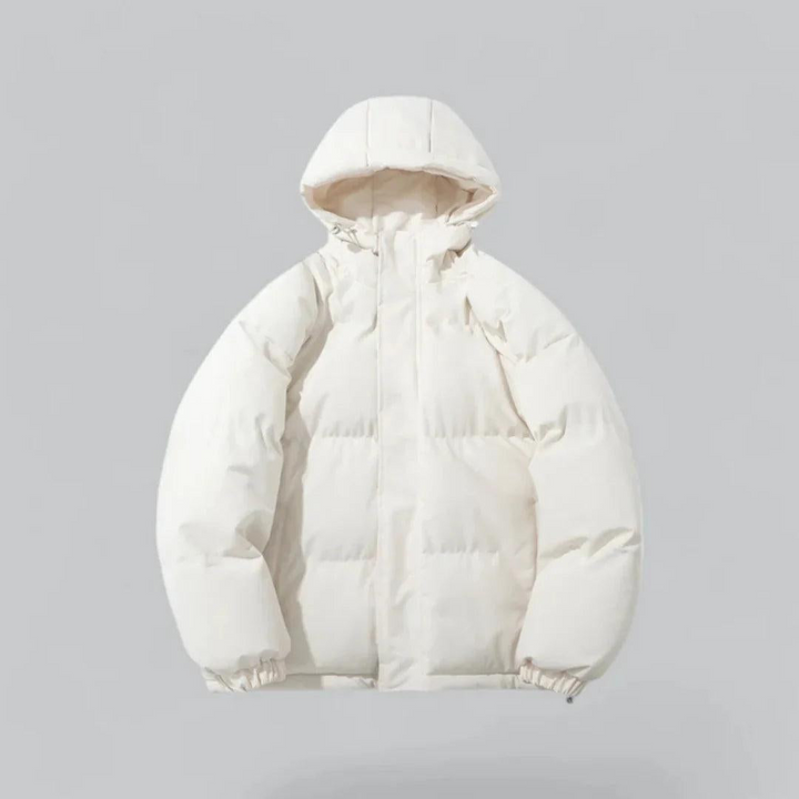 Unisex Winterjacke mit Kapuze und Reißverschluss-unisex-Alpenkind
