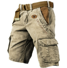 Cole - Widerstandsfähige Cargo-Shorts für Herren, perfekt für Abenteuer