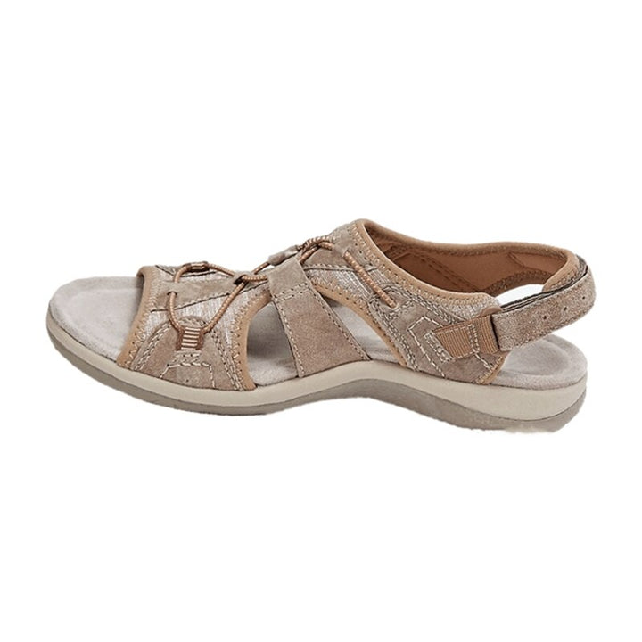 Orthopädische Sandalen mit Klettverschluss Riemen