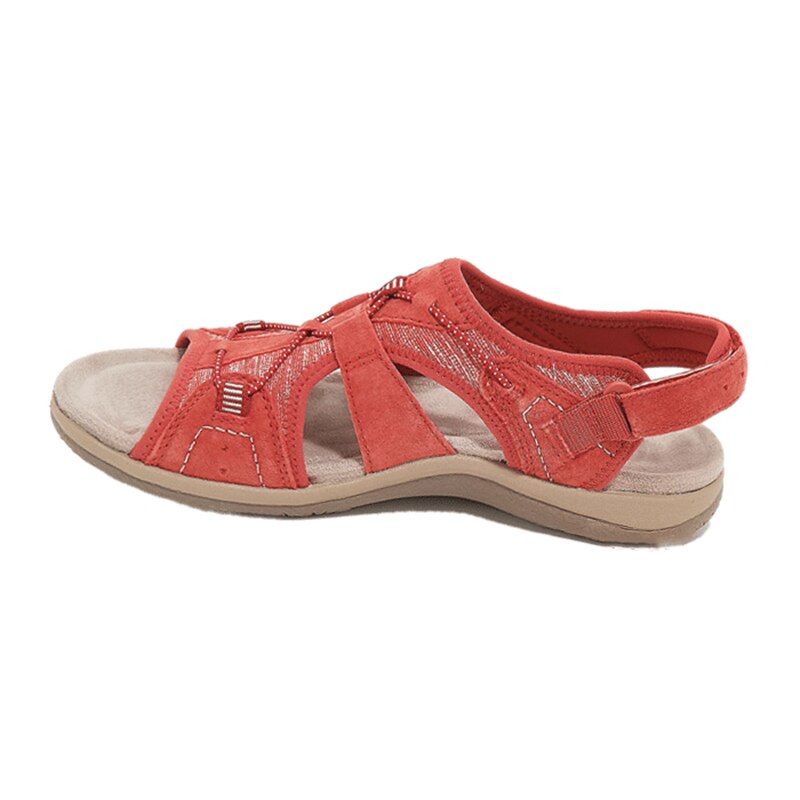 Orthopädische Sandalen mit Klettverschluss Riemen