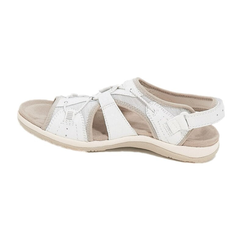 Orthopädische Sandalen mit Klettverschluss Riemen