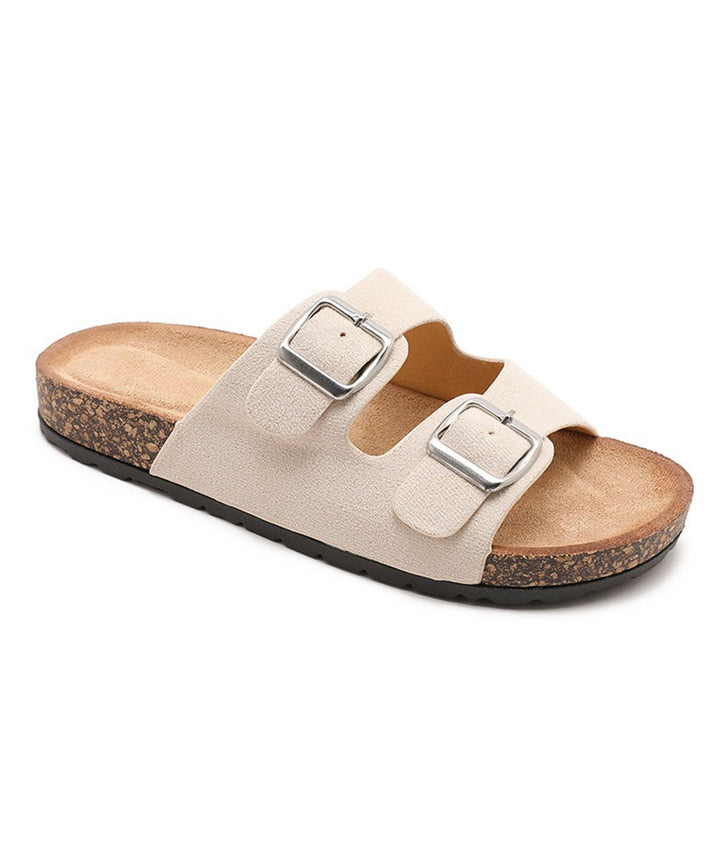 Pantoletten Velana Beige