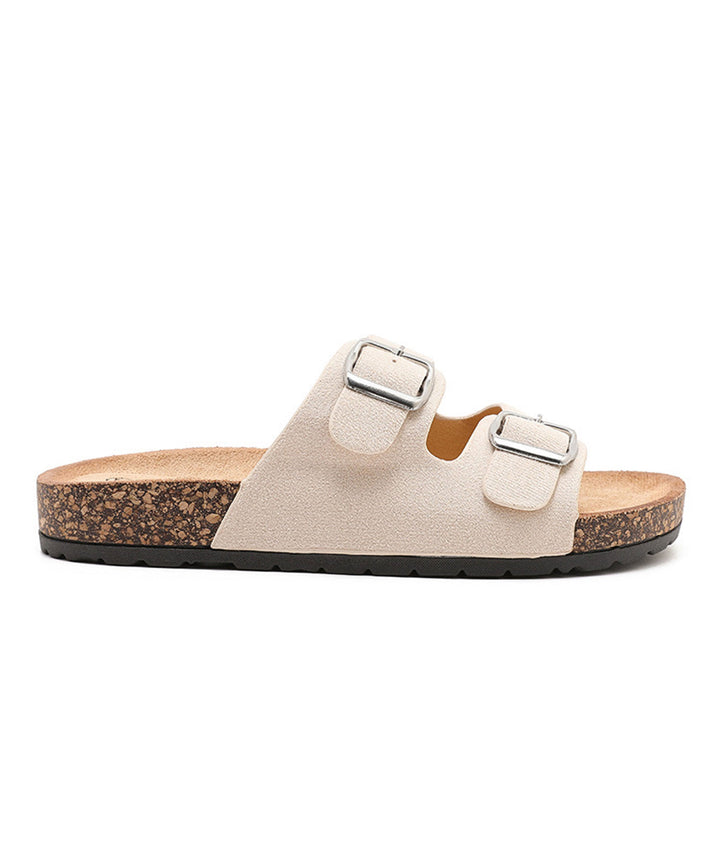 Pantoletten Velana Beige