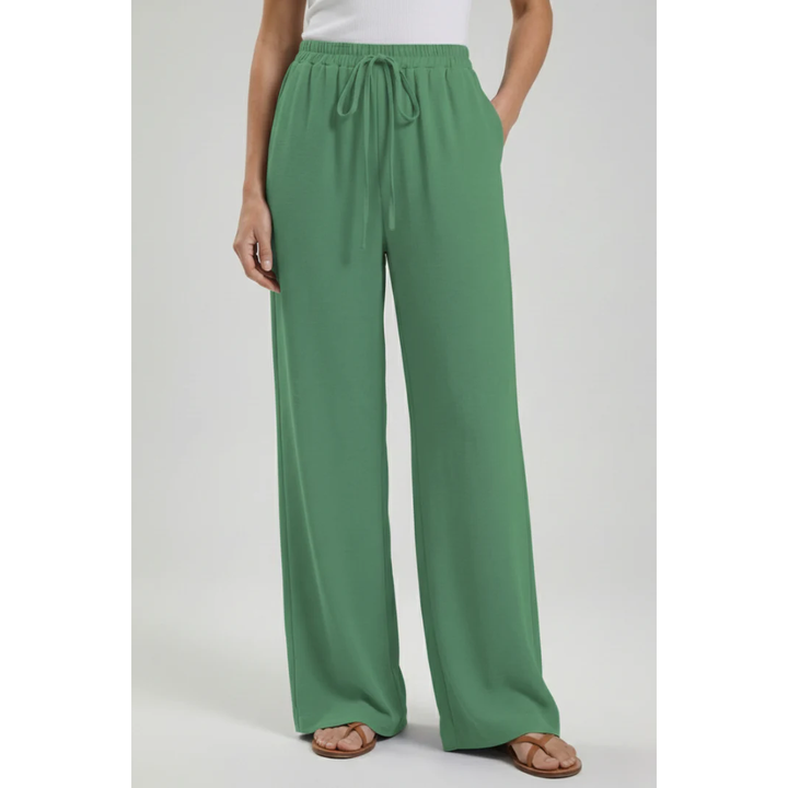 Charlotte | Damen Palazzo Hose Mit Kordelzug Für Freizeit