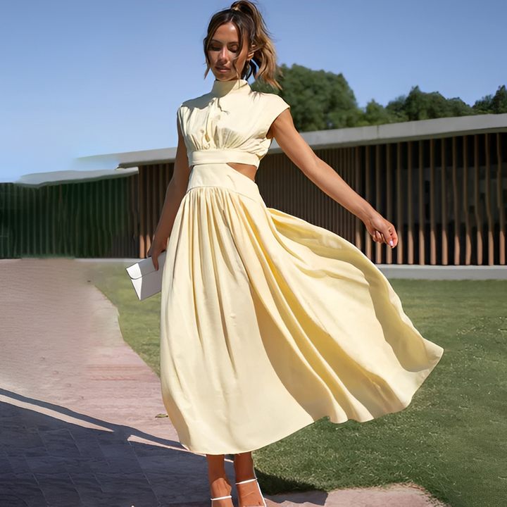 Kilaria - Elegantes Sommerkleid ohne Ärmel für Frauen