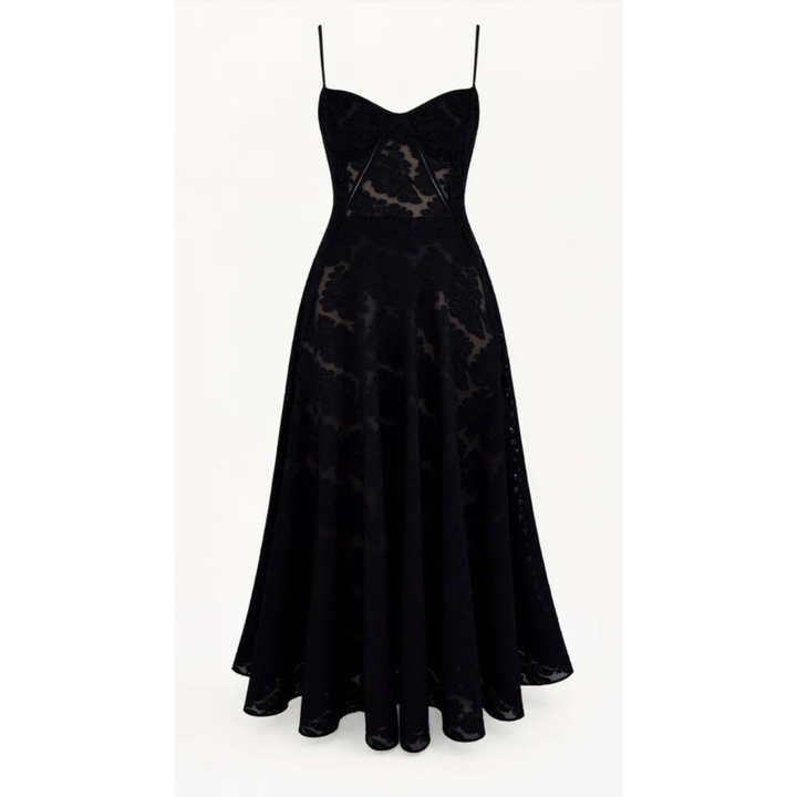 Waltraudine | Damen Maxi Kleid Für Hochzeitsgast Im Slip Stil