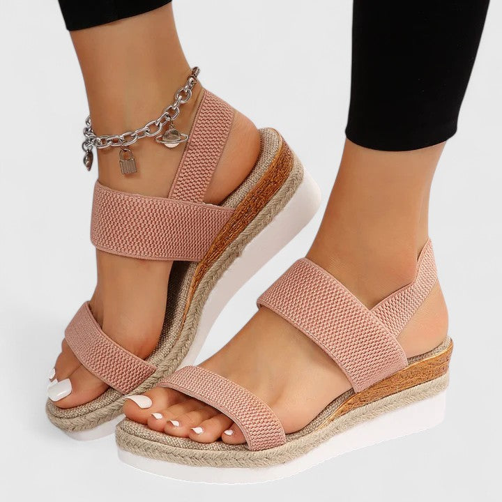Bettina | Damen Orthopädische Plattform Riemen Sandalen
