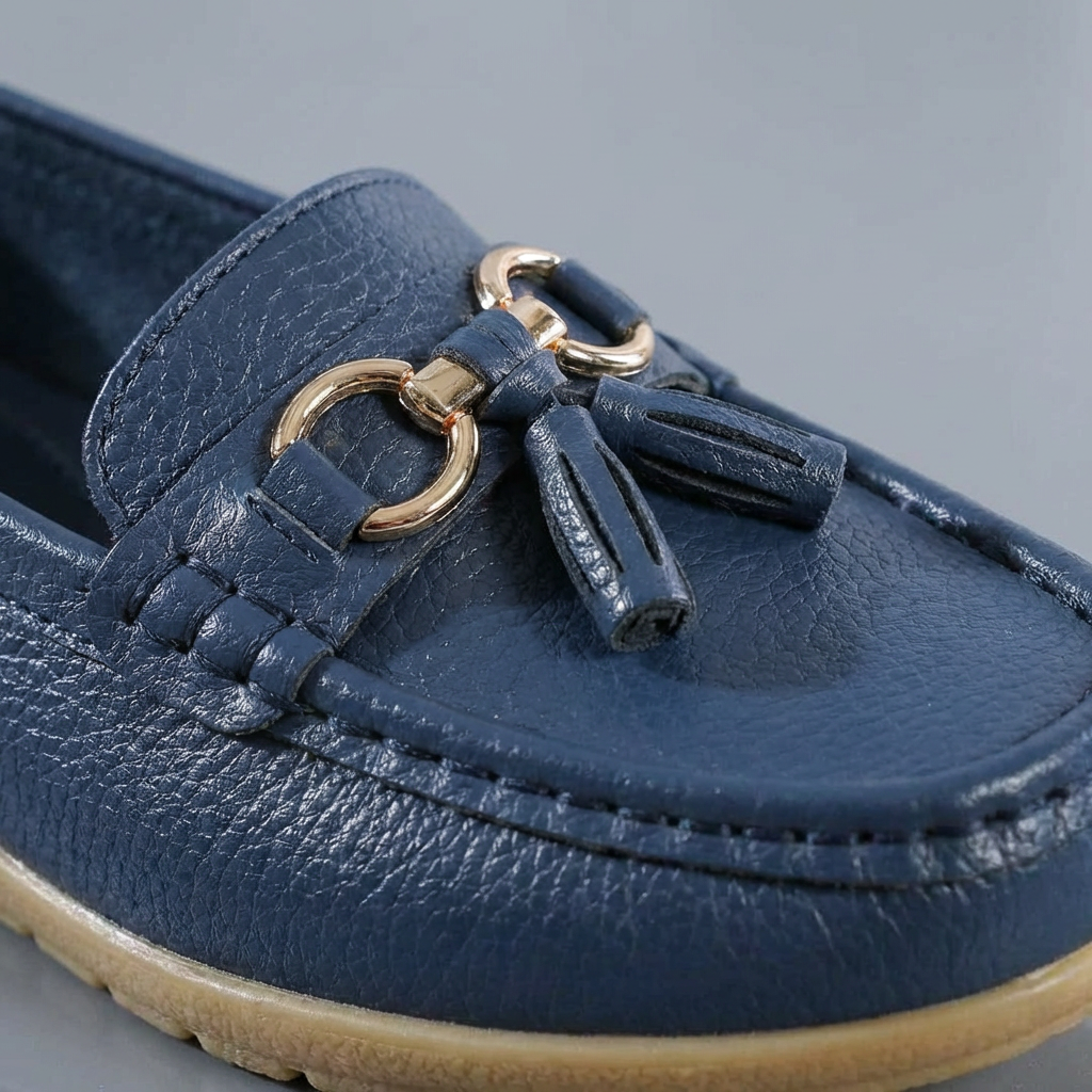 Orthopädische Leder-Loafer für Damen | Fußgewölbestütze