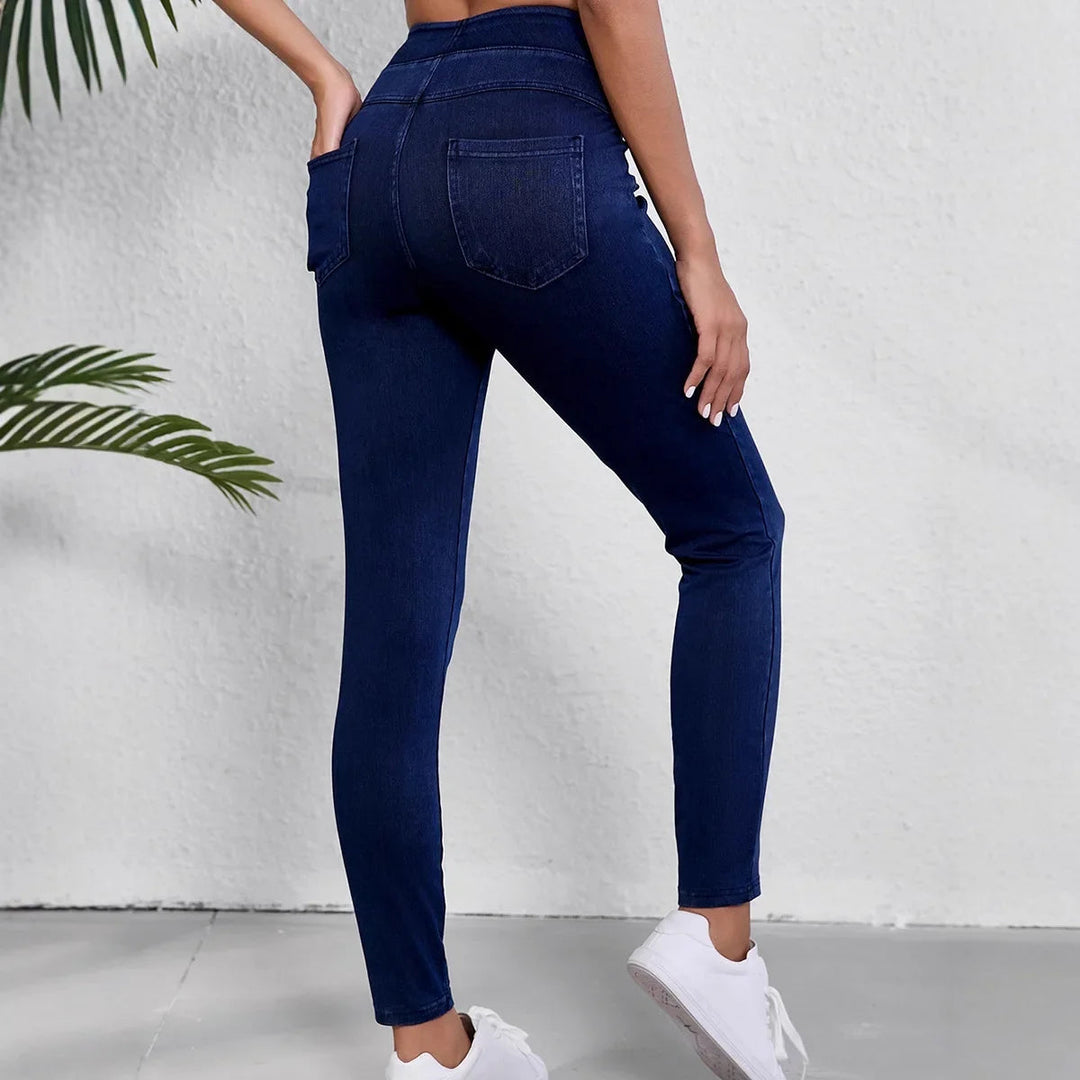 Katharina | Damen-Jeans mit schmaler Passform, hohem Bund und Stretch