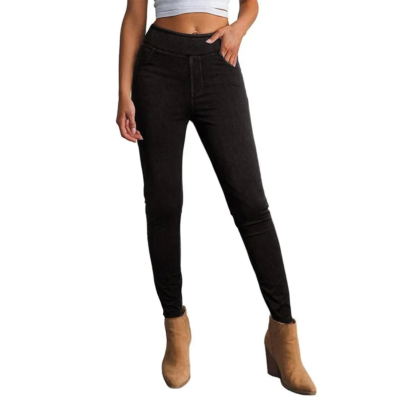 Katharina | Damen-Jeans mit schmaler Passform, hohem Bund und Stretch