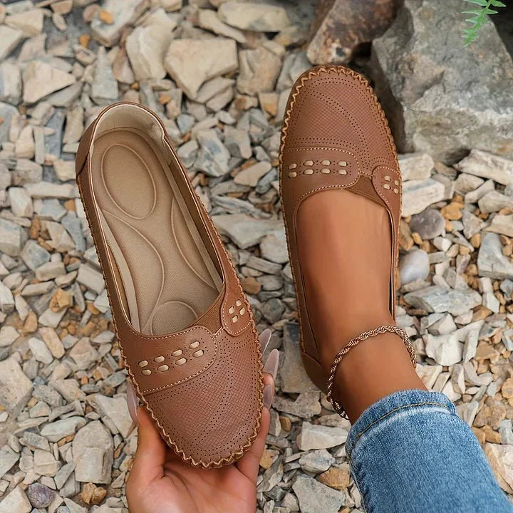 Damen Orthopädische Flats – Komfort & Stützung täglich
