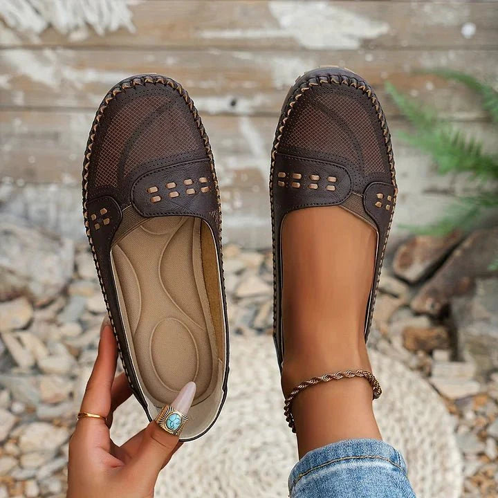 Damen Orthopädische Flats – Komfort & Stützung täglich