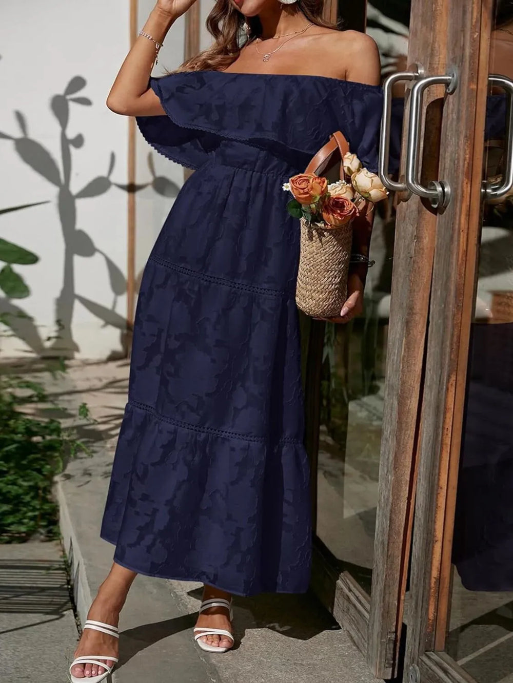 Elvira – Women Floral Print Summer Dress - Image 2
